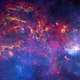 The Milky Way’s galactic core is home to a massive stellar void. (Image: NASA)